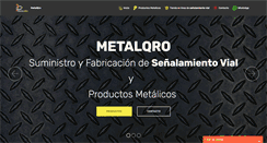 Desktop Screenshot of metalqro.com