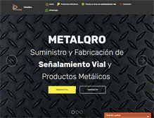 Tablet Screenshot of metalqro.com